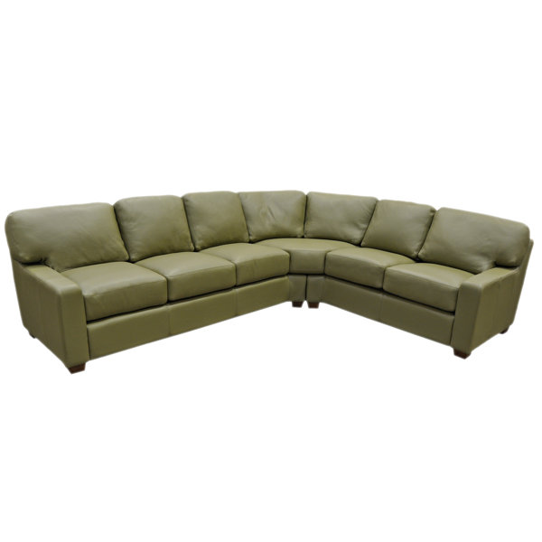 Omnia Leather Albany Sectional & Reviews Wayfair